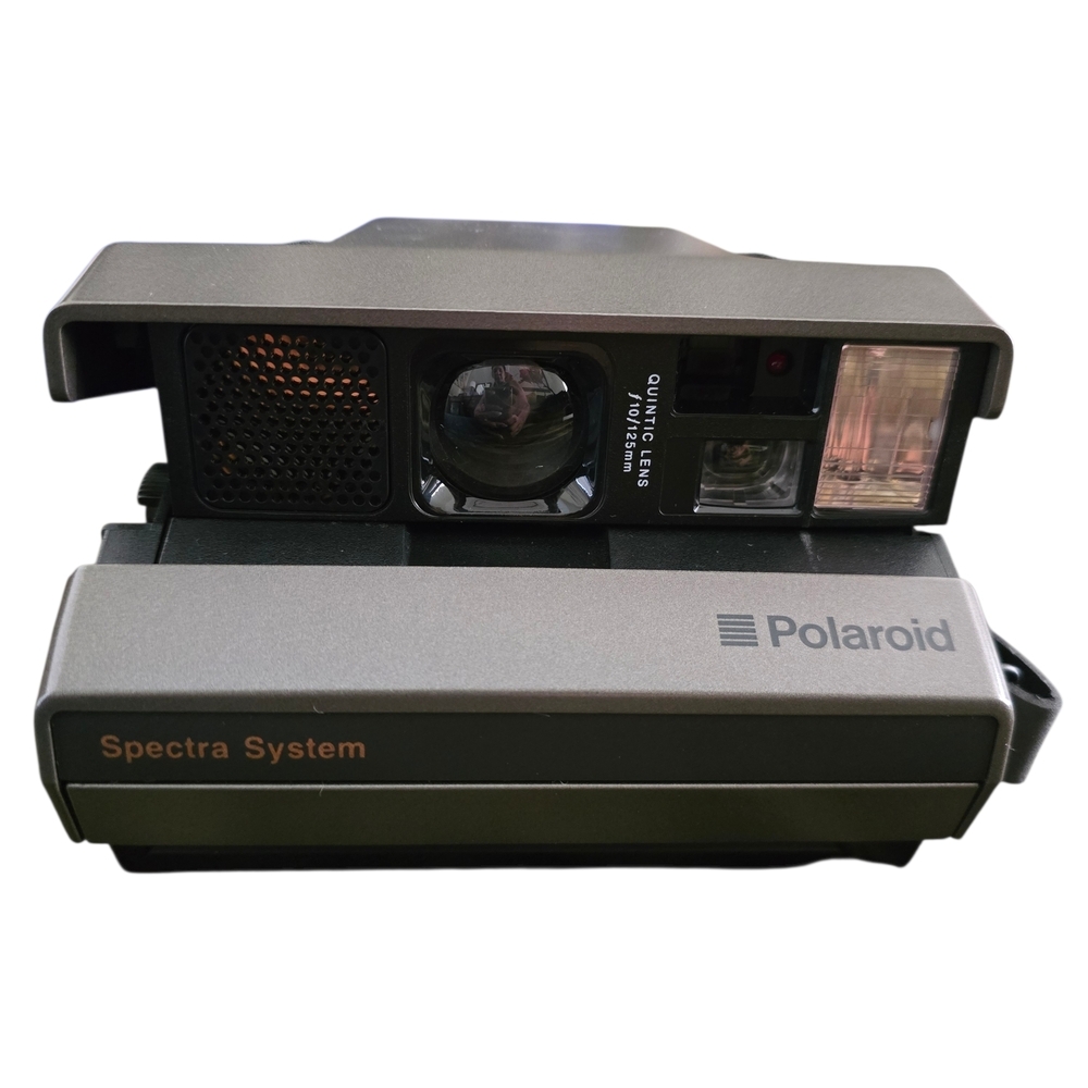 Vintage Polaroid Spectra System Camera w/ Original Box & Manuals Untested 1988 - Picture 2 of 13